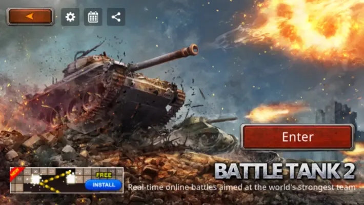 Battle Tank 2 android App screenshot 0