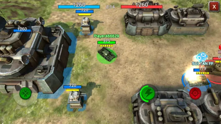 Battle Tank 2 android App screenshot 2