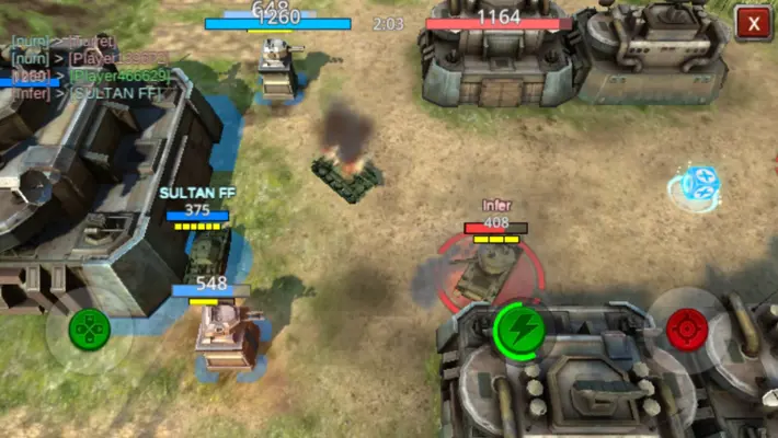 Battle Tank 2 android App screenshot 4